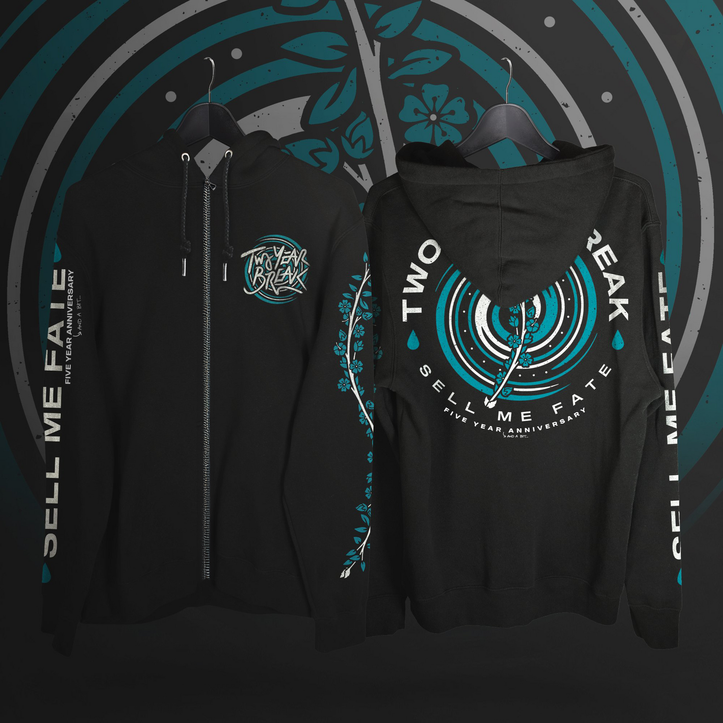"Sell Me Fate" 5 Year Anniversary Hoodie - Zipped
