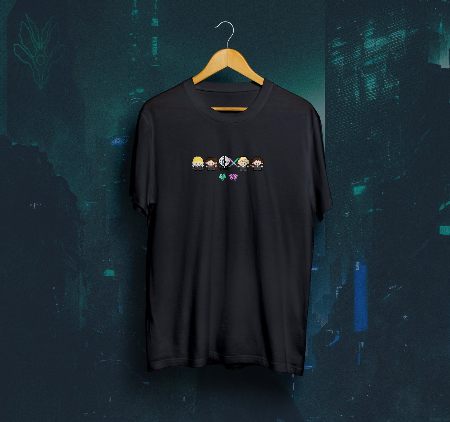 8-bit T-Shirt (Black)